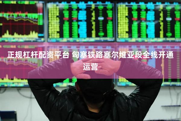 正规杠杆配资平台 匈塞铁路塞尔维亚段全线开通运营