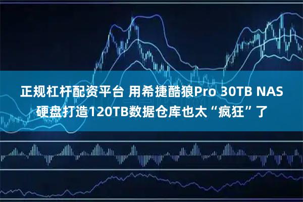 正规杠杆配资平台 用希捷酷狼Pro 30TB NAS硬盘打造120TB数据仓库也太“疯狂”了