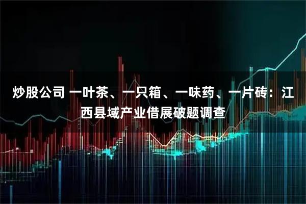 炒股公司 一叶茶、一只箱、一味药、一片砖：江西县域产业借展破题调查